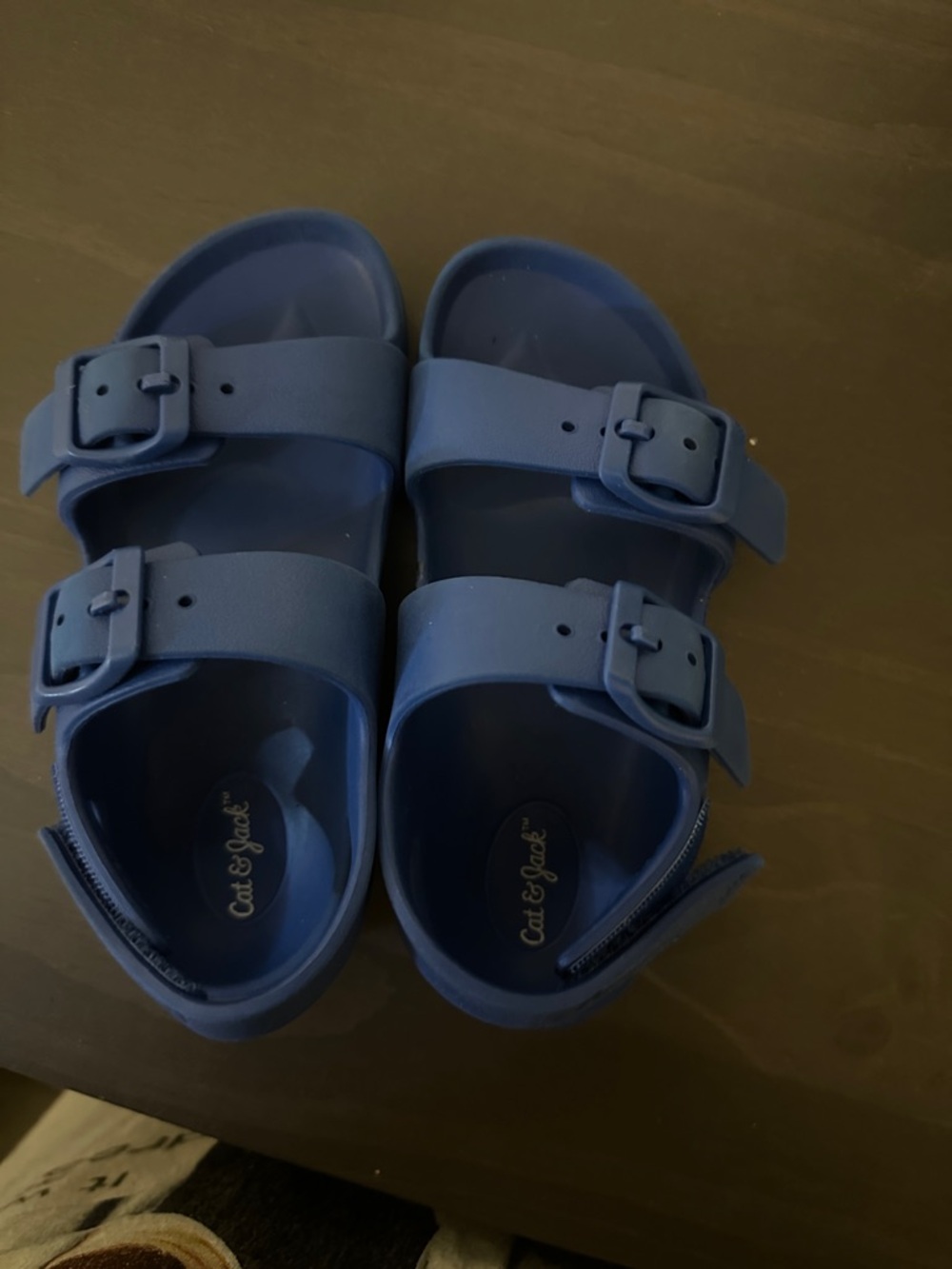 Cat & Jack Navy Blue Double-Strap Kids Sandals